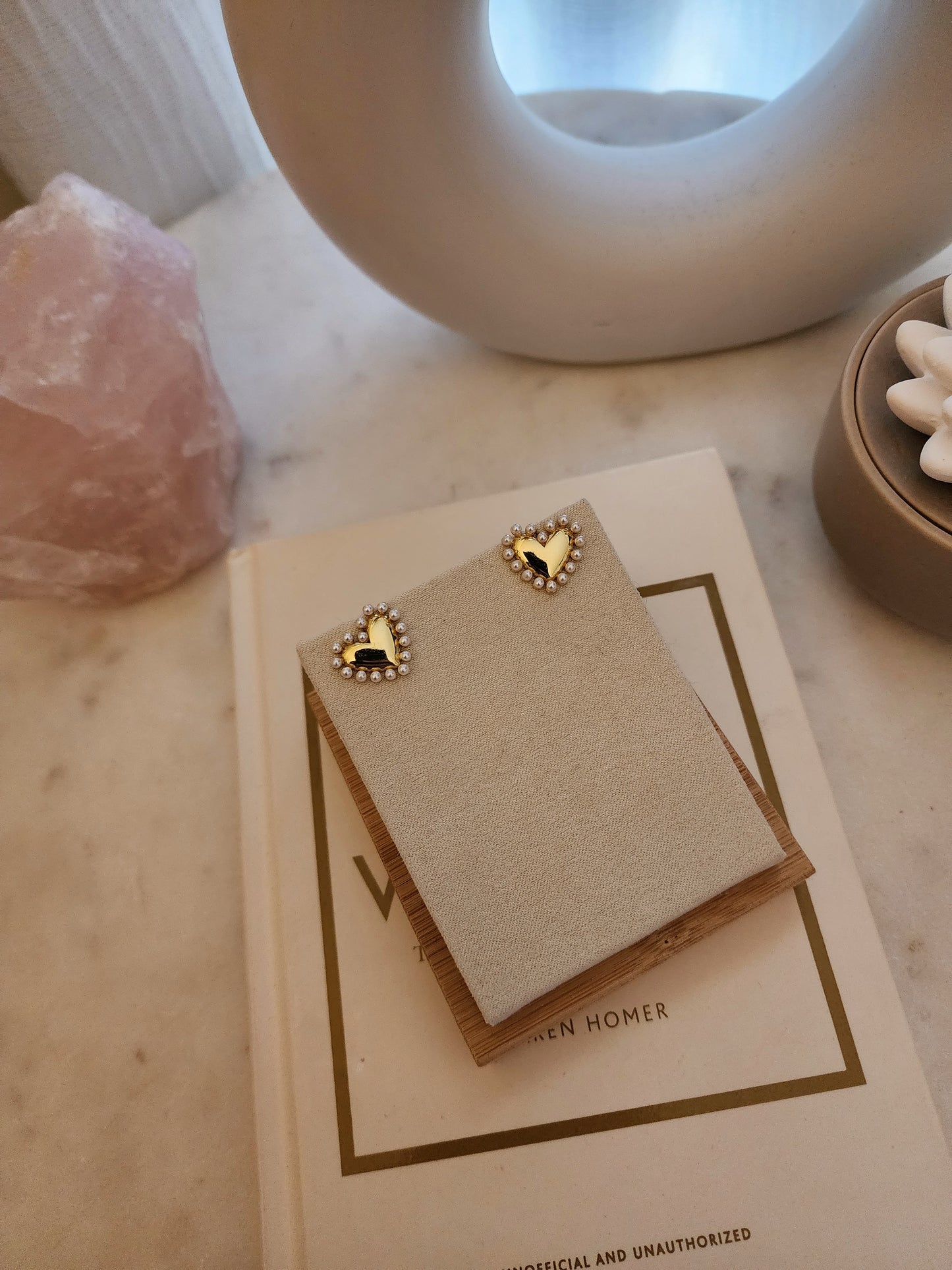 Miah Heart Dainty earrings