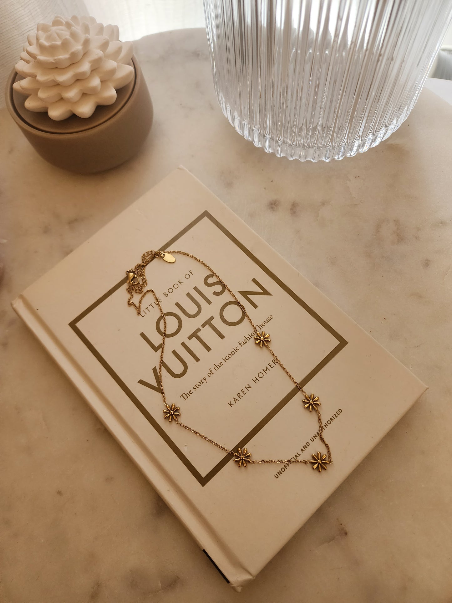 Daisy Gold Necklace