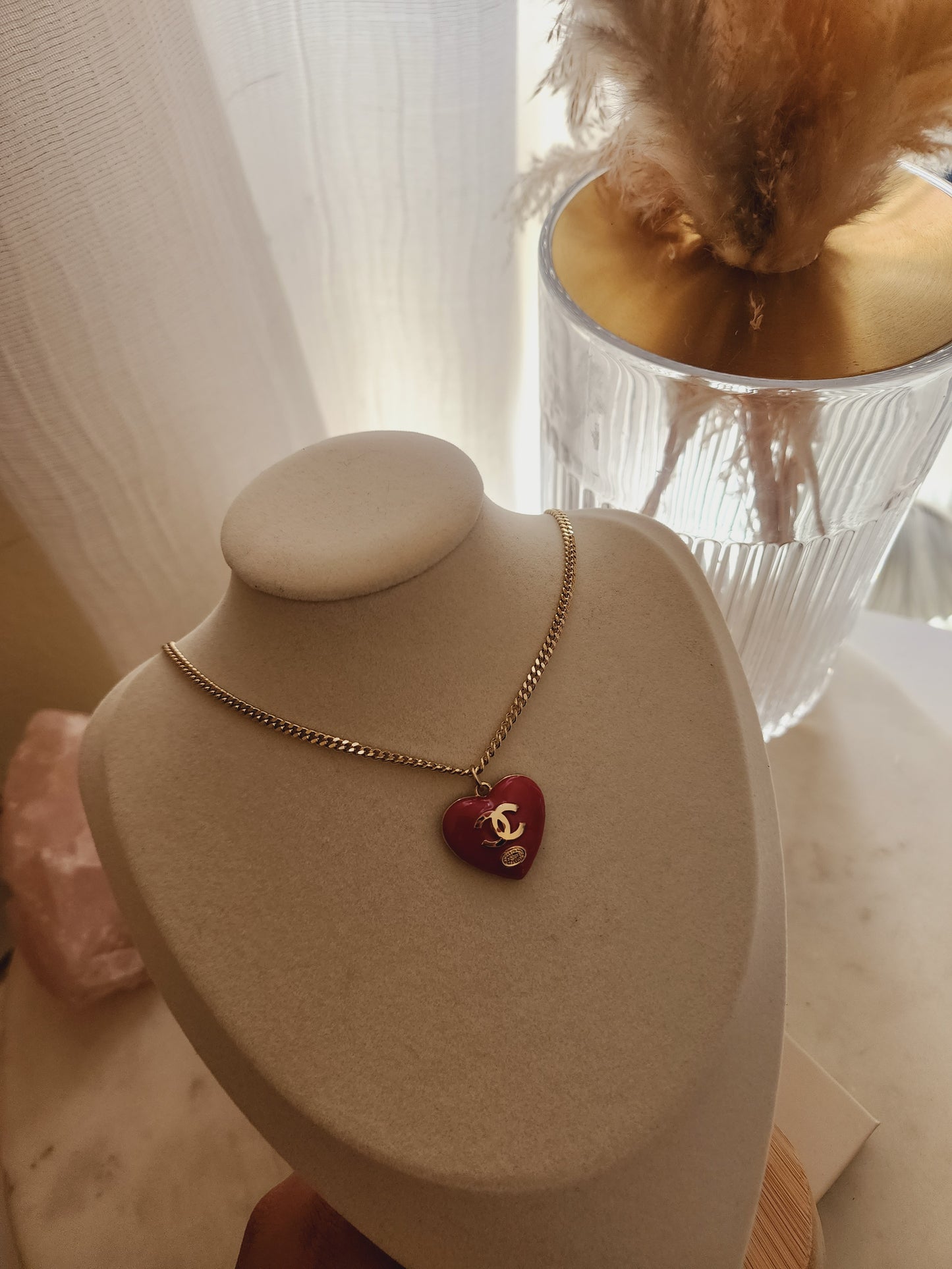 Coco heart necklace