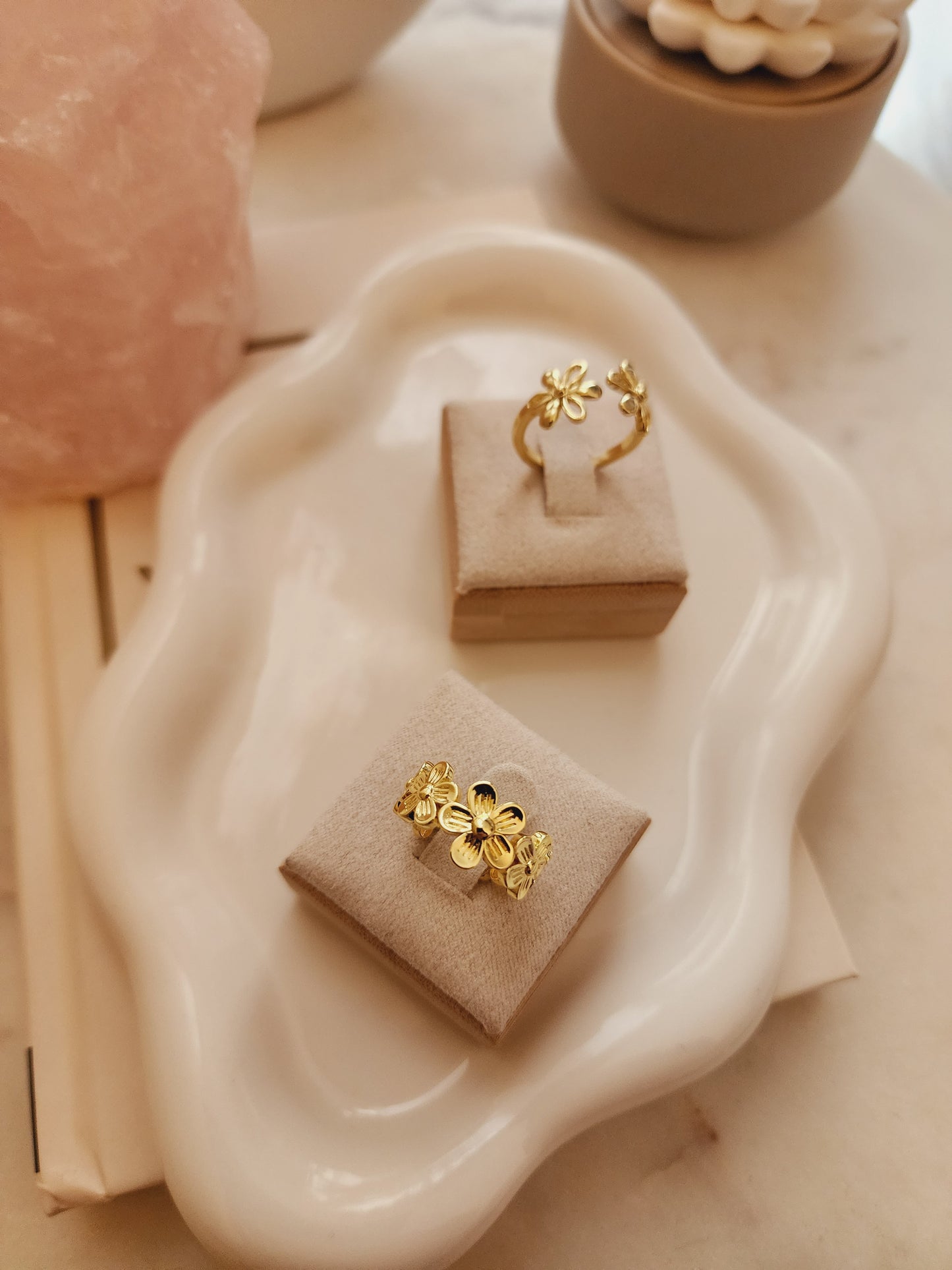 Golden Flora ring
