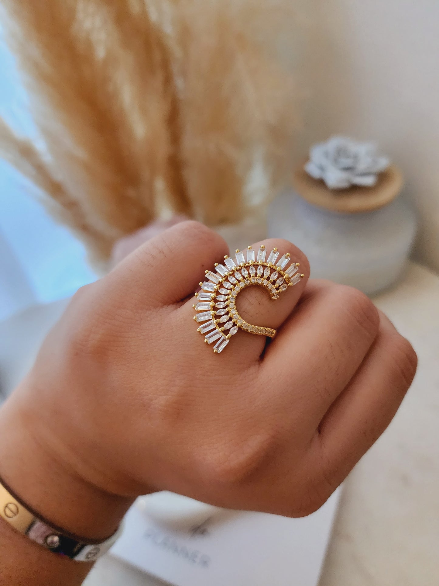 Skye Crystal Ring