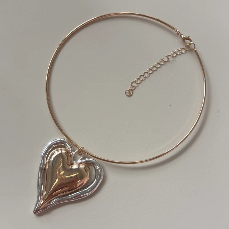 Celeste Heart Necklace
