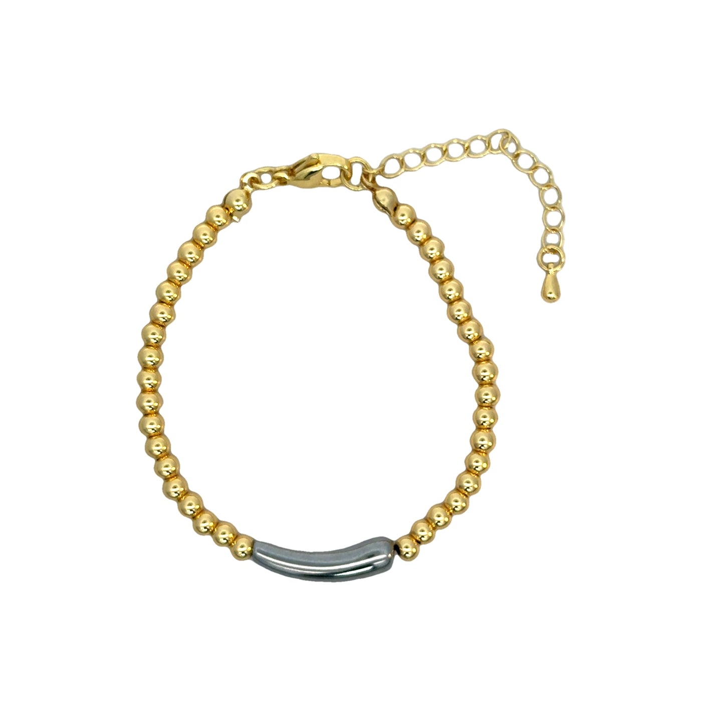 Eep two tone bracelet