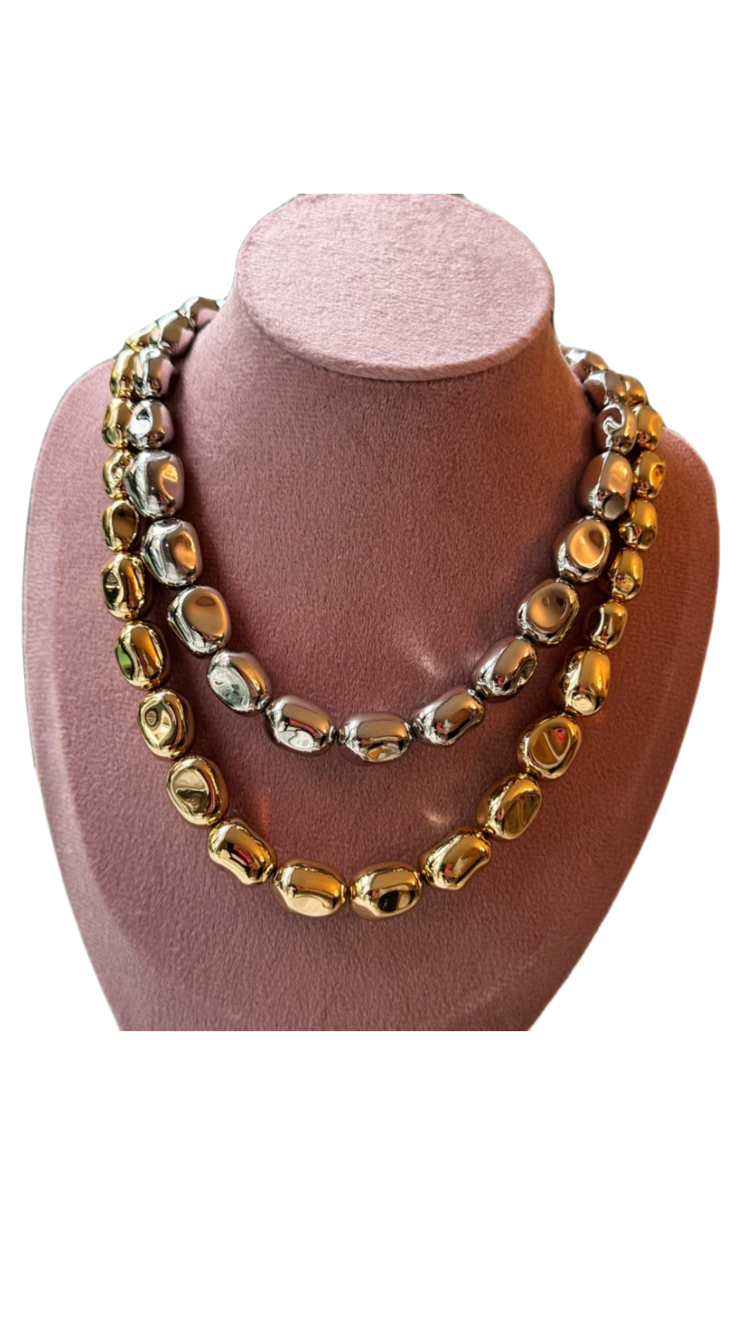 Bella stone necklace