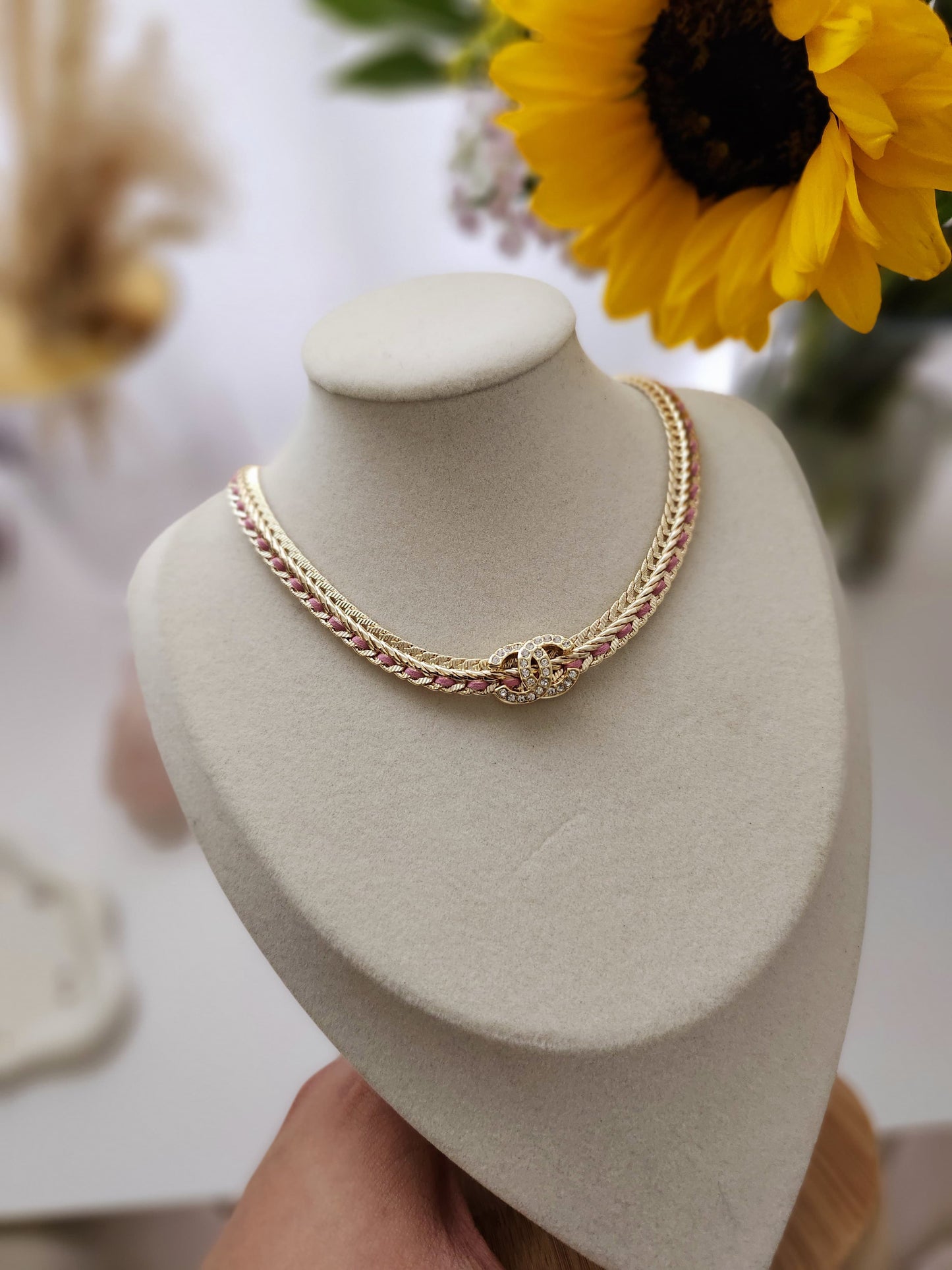 Carly crystal choker necklace pre order only