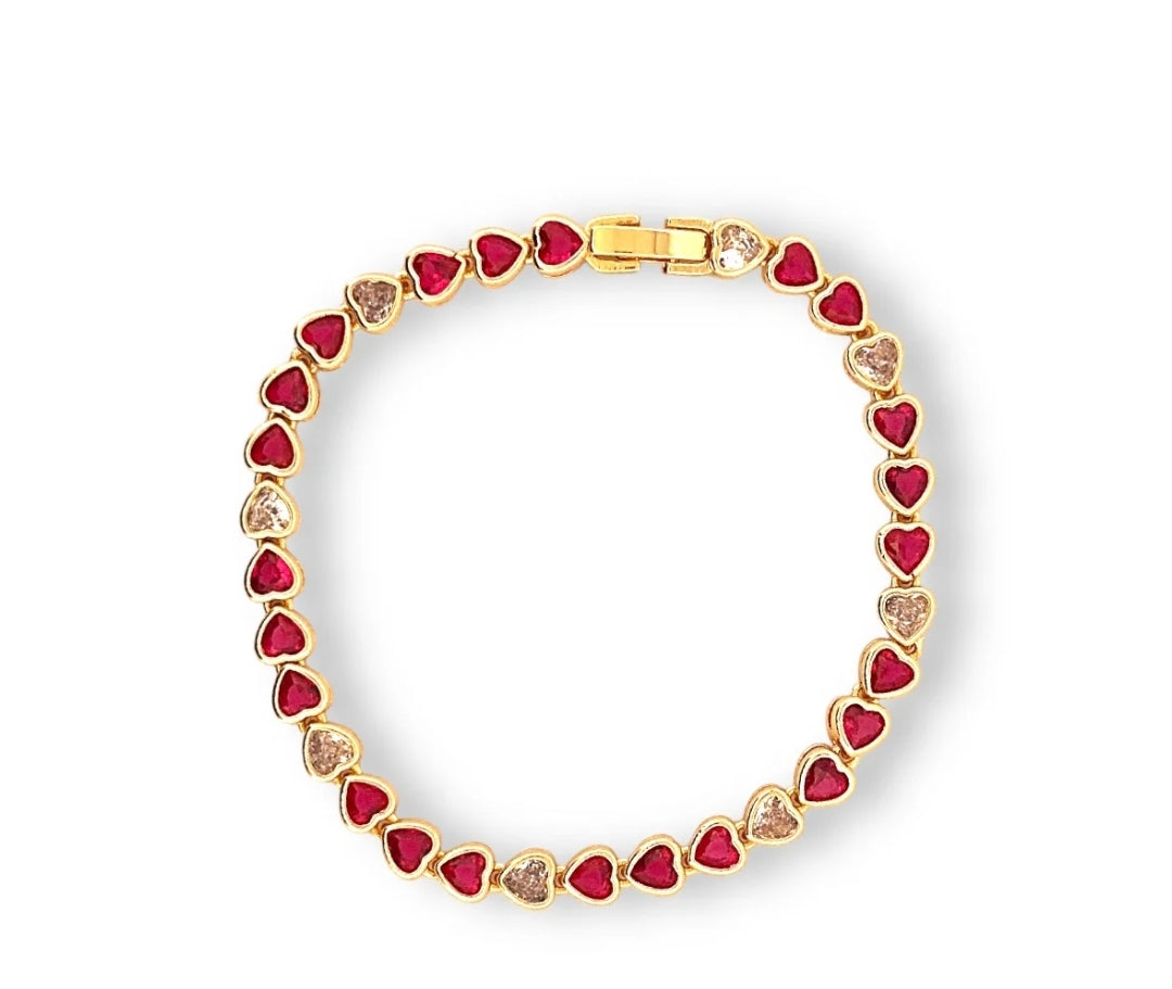 Heart luxury tennis Bracelets