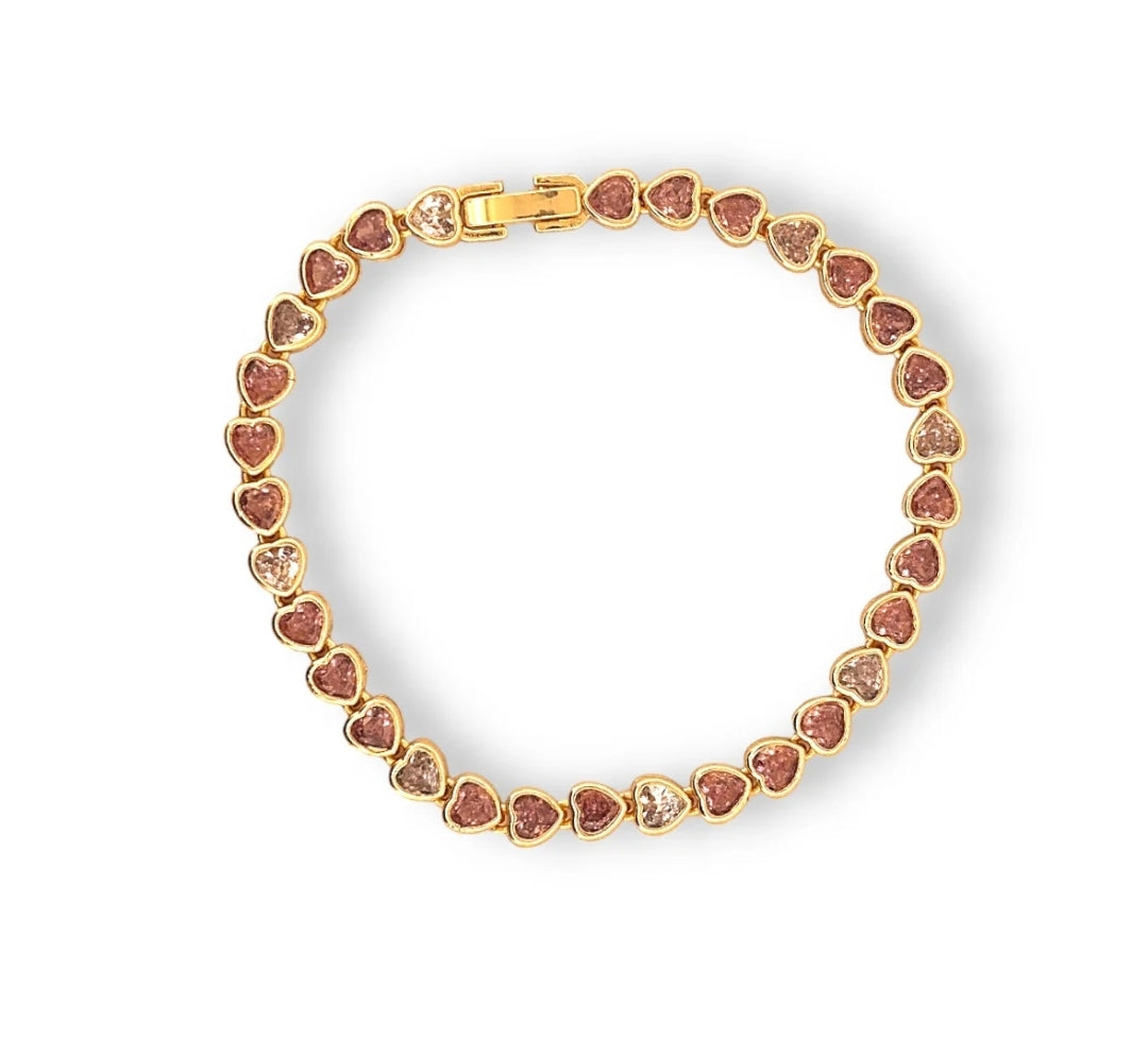 Heart luxury tennis Bracelets