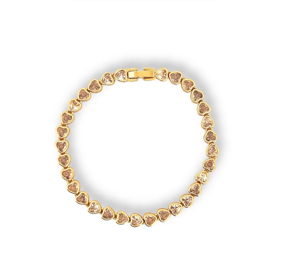 Heart luxury tennis Bracelets