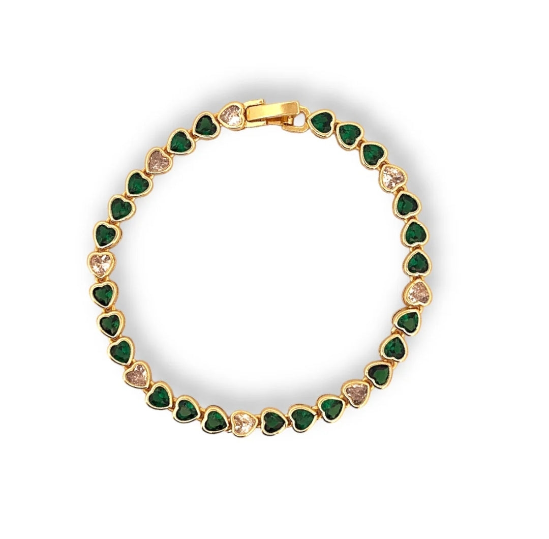 Heart luxury tennis Bracelets