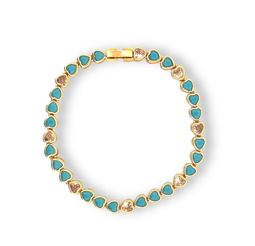 Heart luxury tennis Bracelets