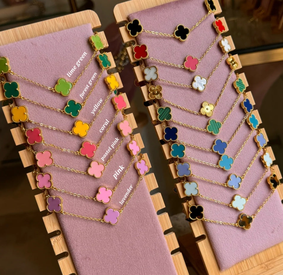 Multi clover necklaces