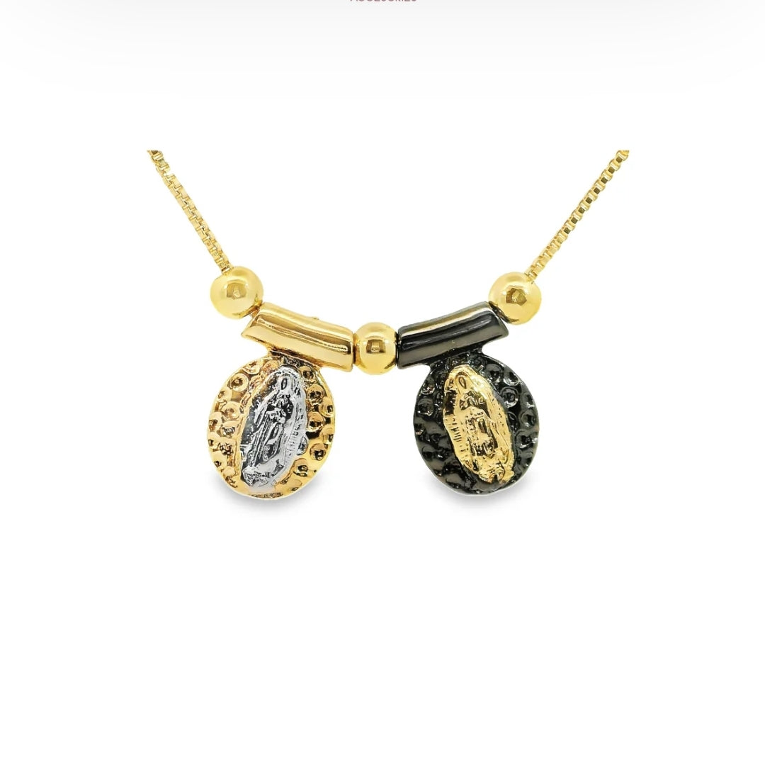 Ember Escapulario necklace