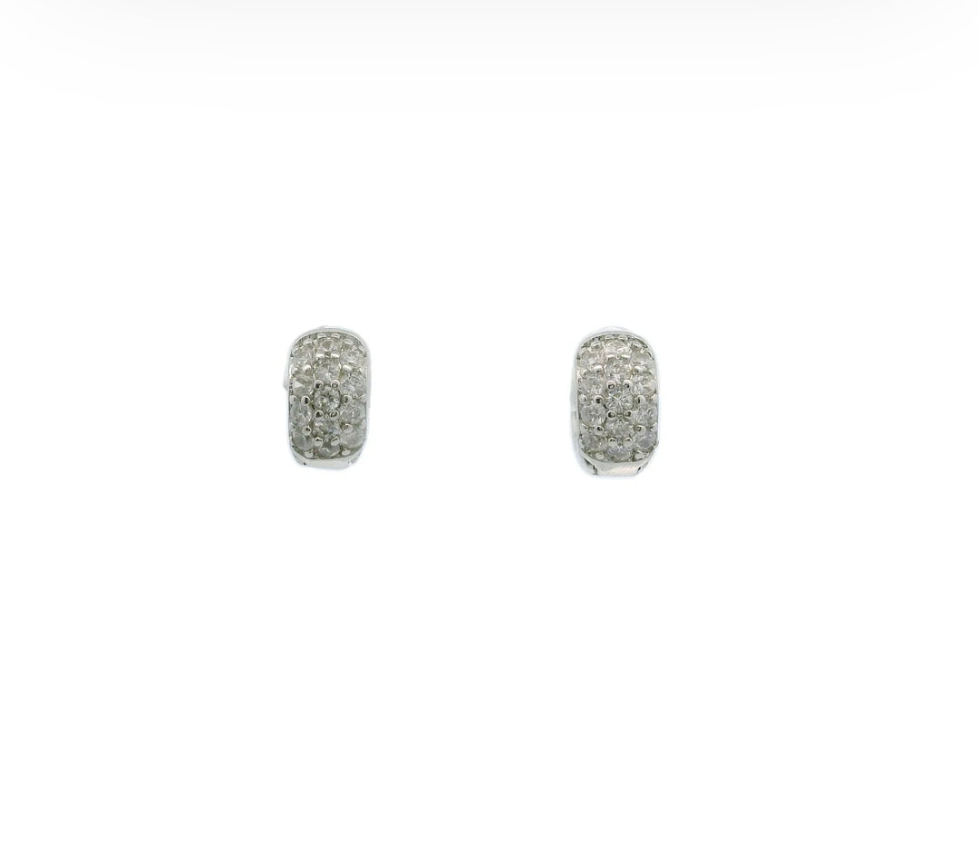 Mini zirconium hoops