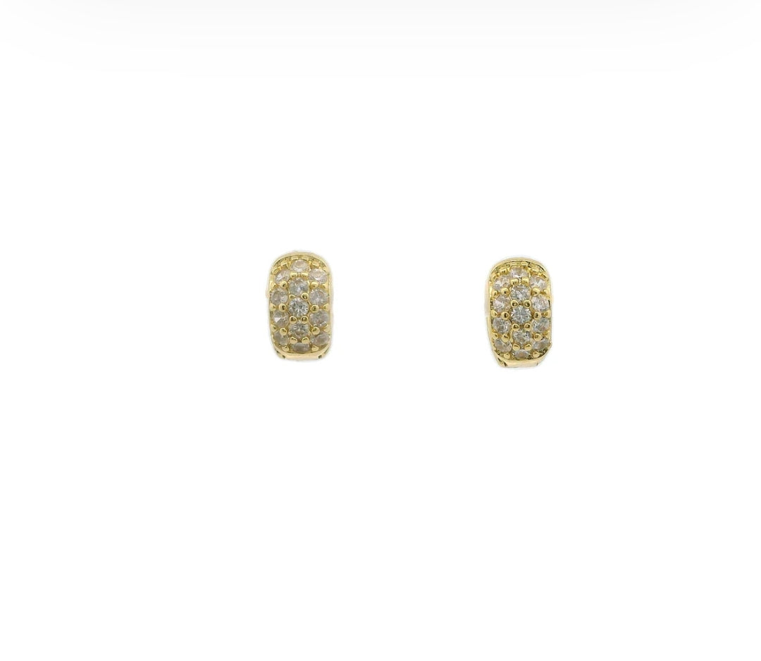 Mini zirconium hoops