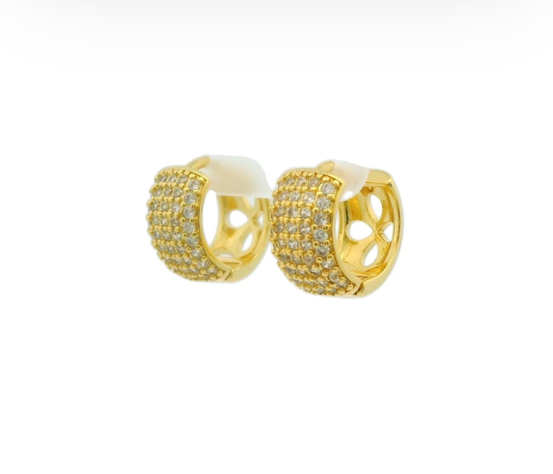 Mini zirconium hoops