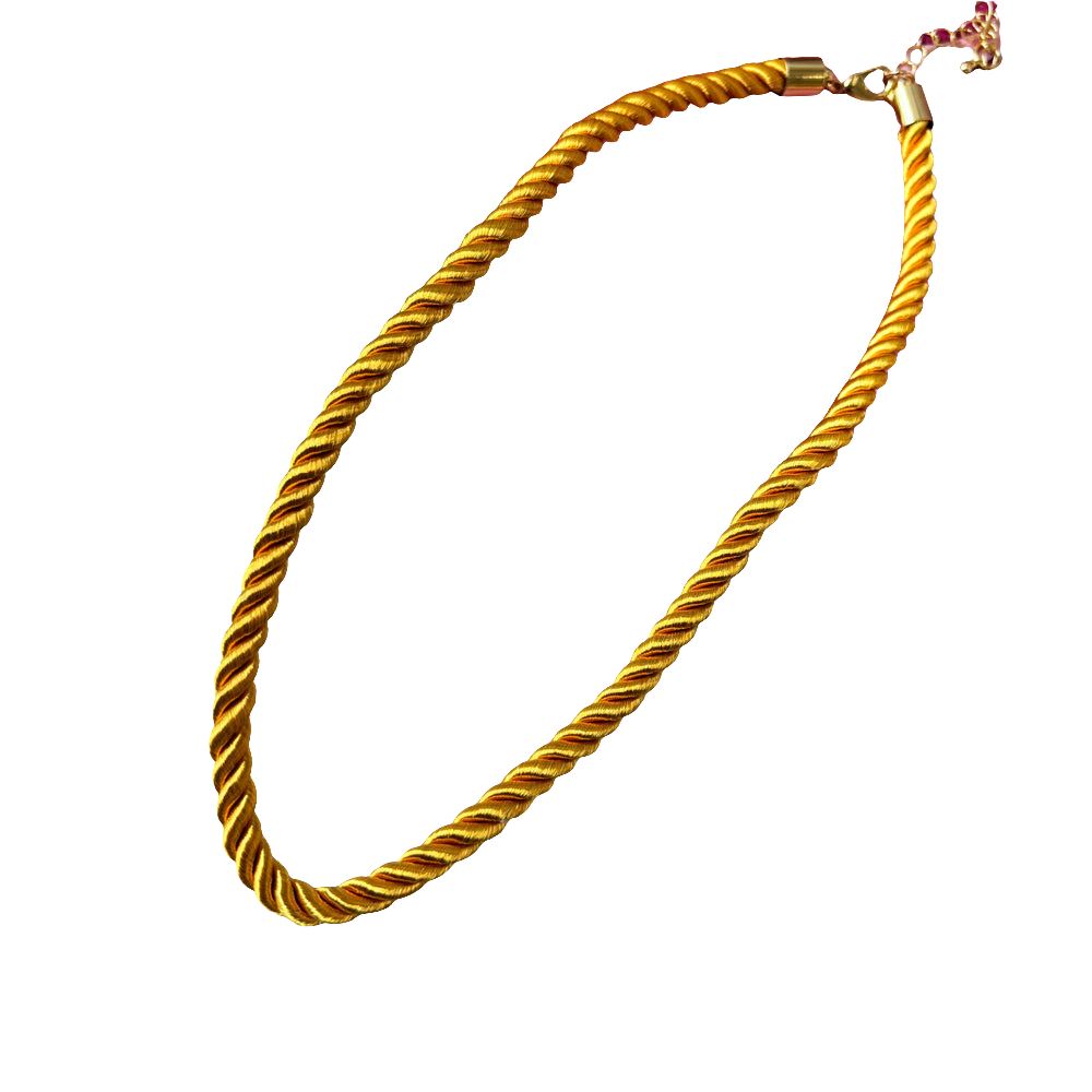 Kaia shell rope necklace