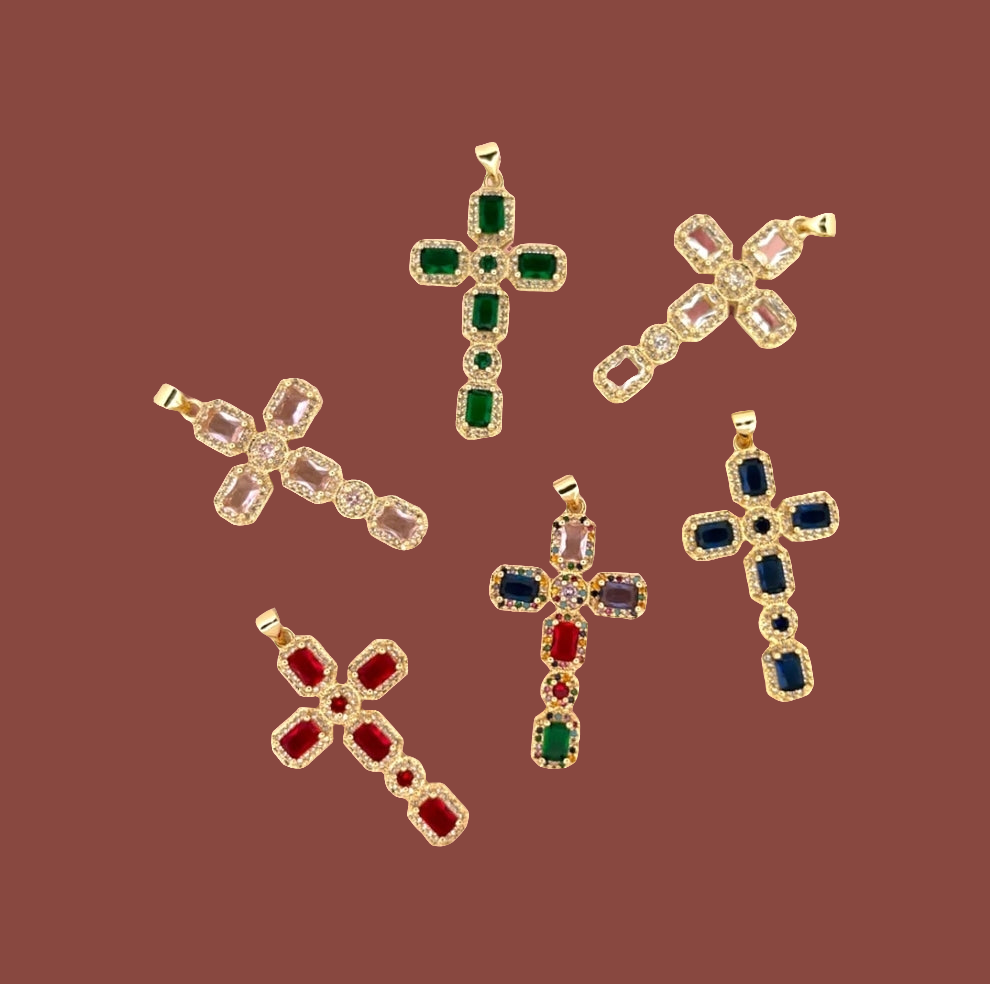 Crystal Cross necklace