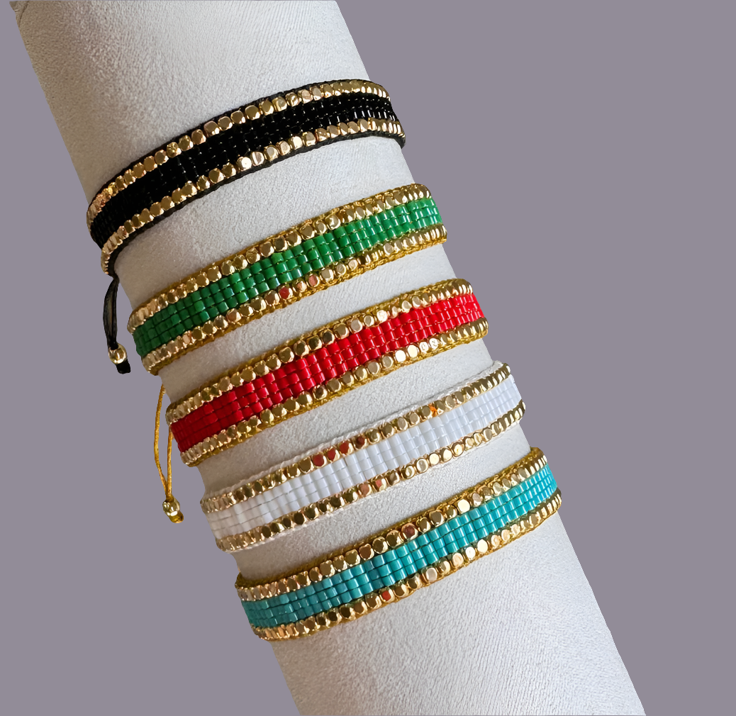 Miyuki beaded bracelets
