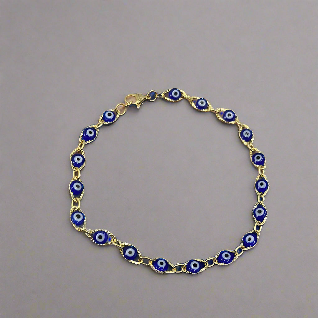 evil eye anklet