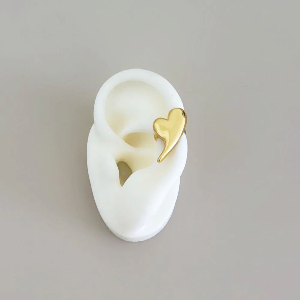 heart statement earcuff