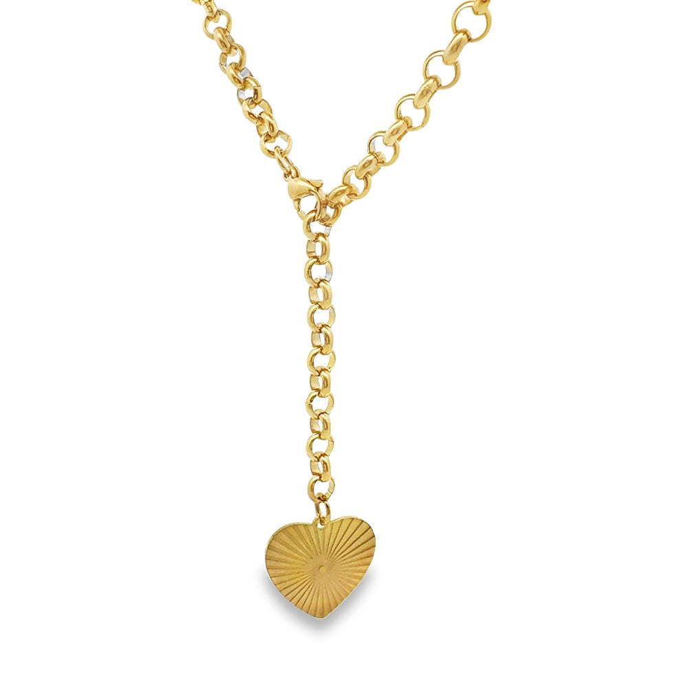 Mi amore heart necklace