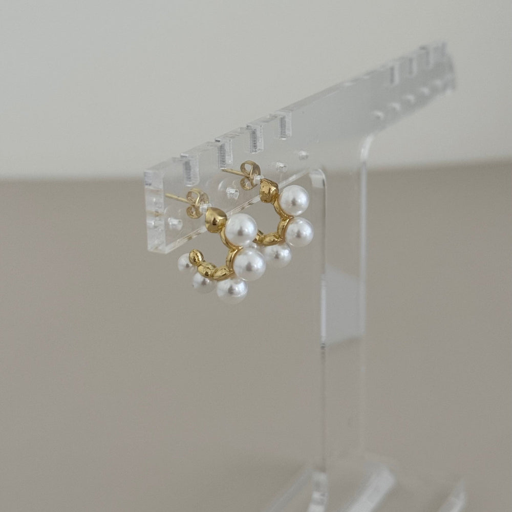 Big Pearl hoops