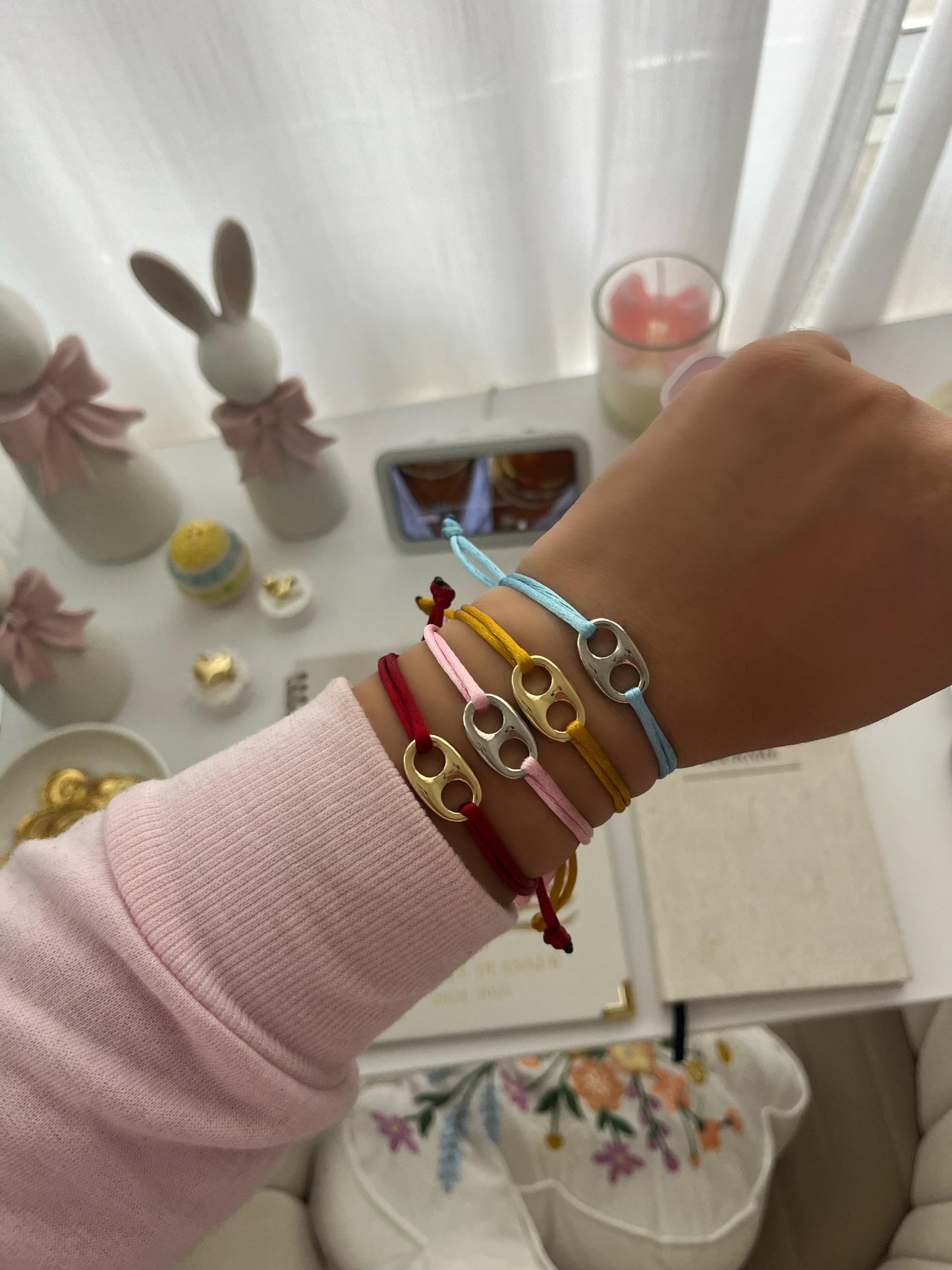 Catalina Spring satin bracelet