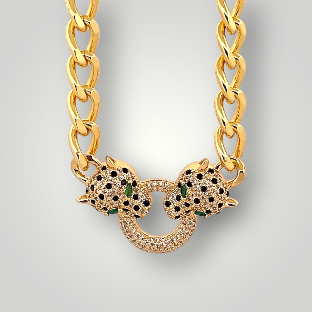 Leopard luxury necklace