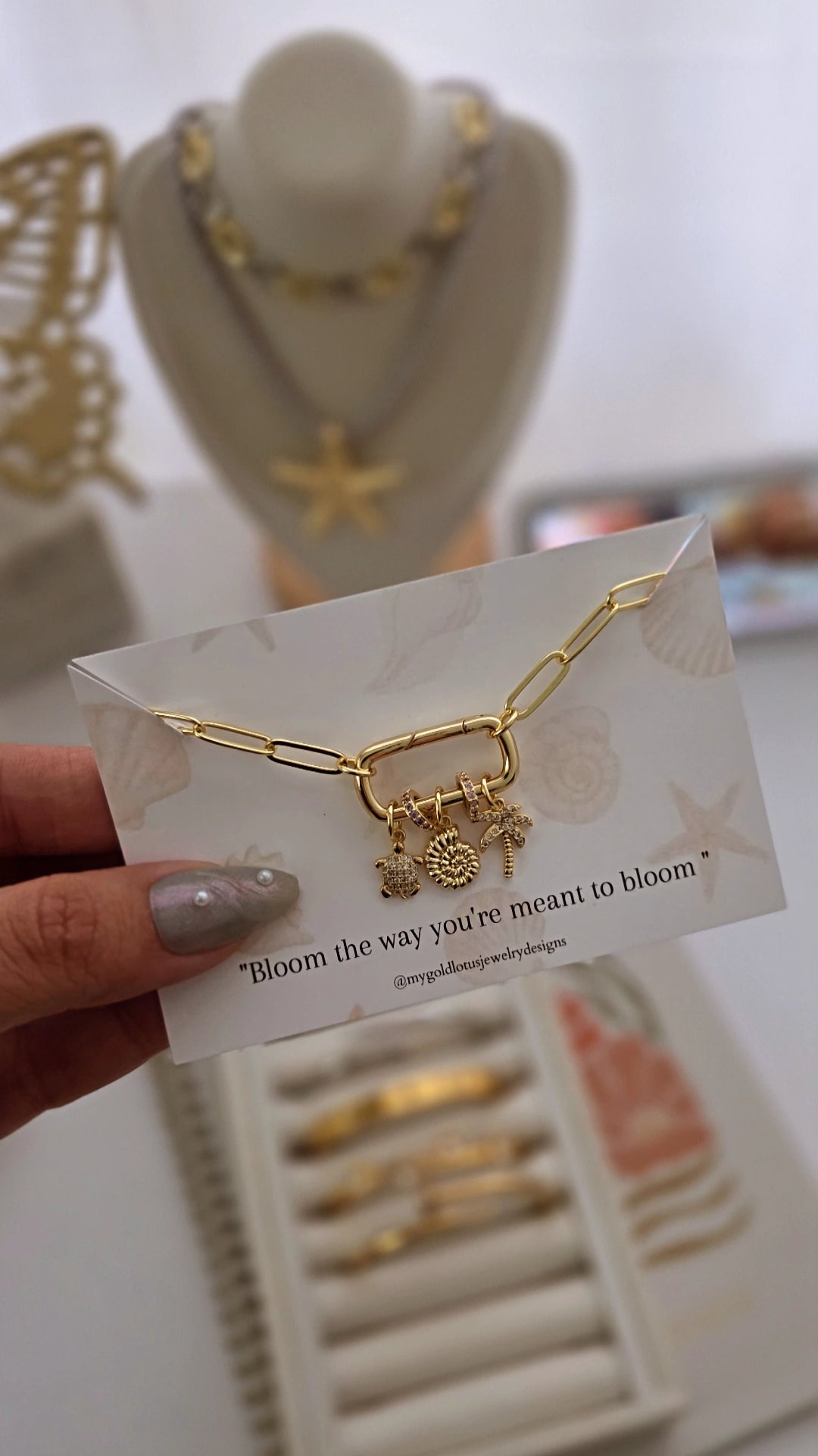 Summer time charm necklace ✨️