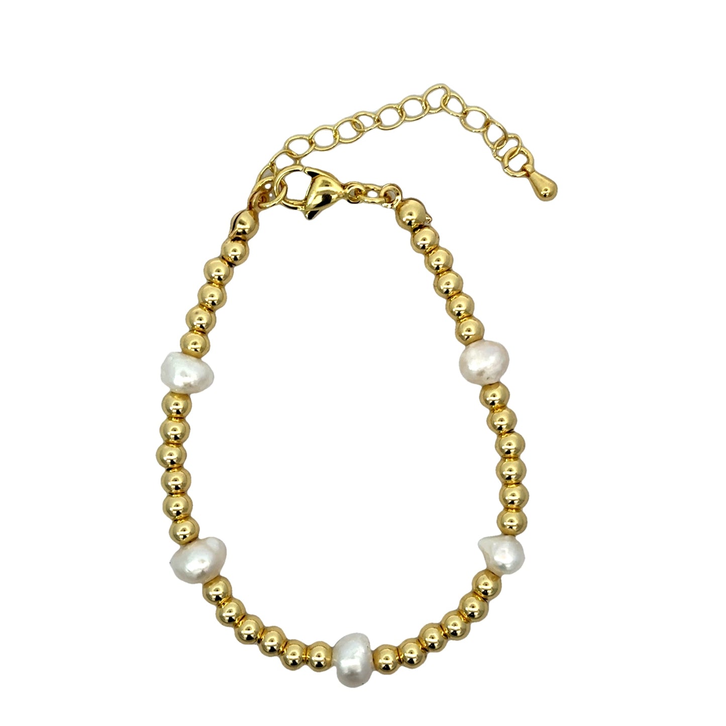 Eternal pearl bracelet