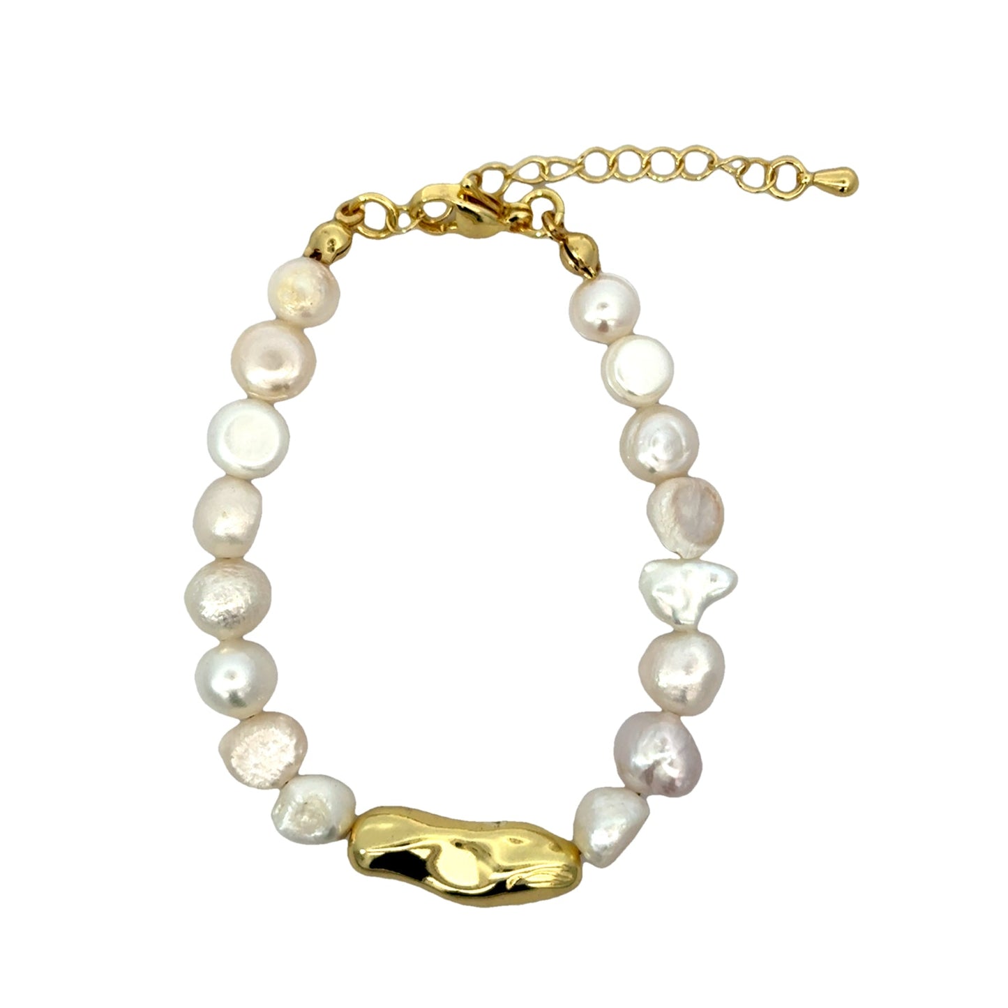 Eternal pearl bracelet