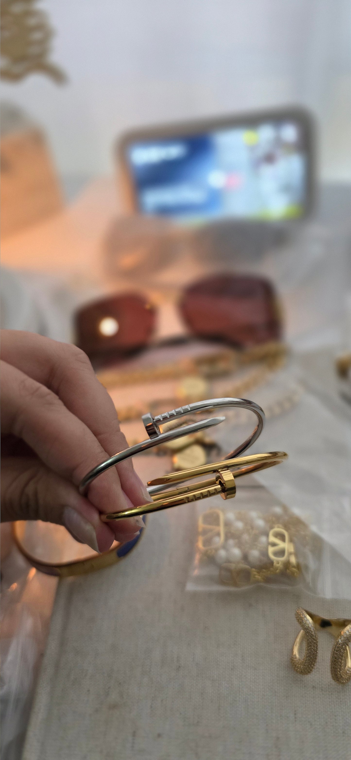 Thin Nail bangle