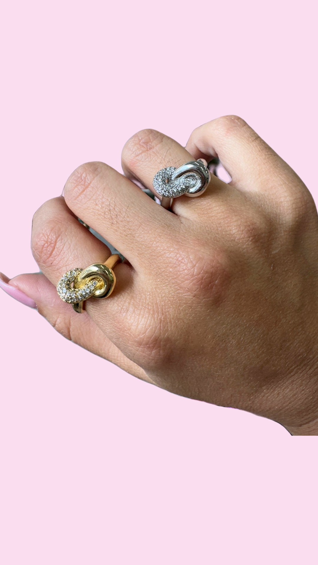 so fancy knot ring