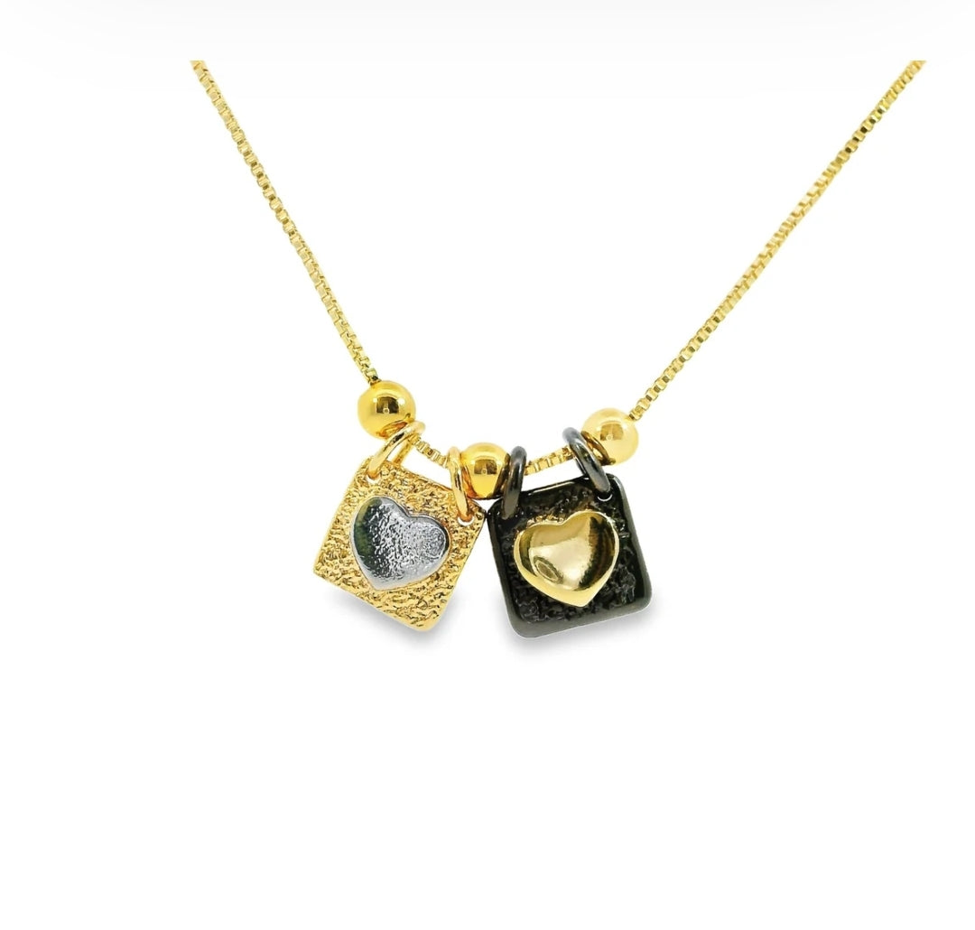 Ember Escapulario necklace