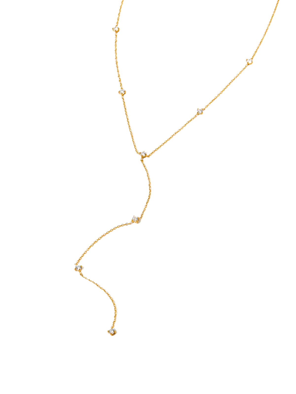 Hailee Dainty Crystal necklace