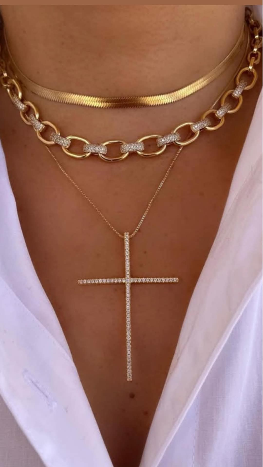 Cross necklace