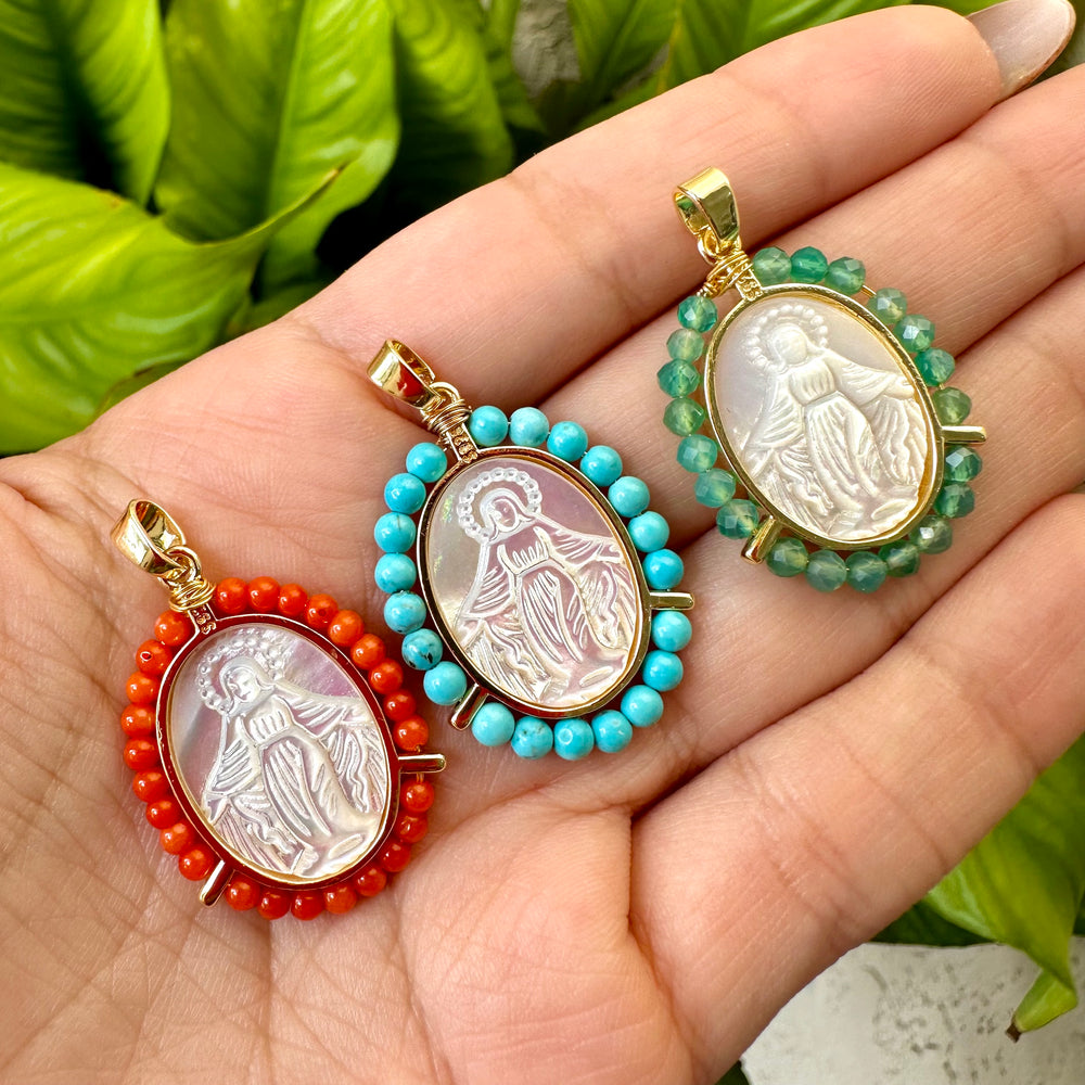 Nacar charms only