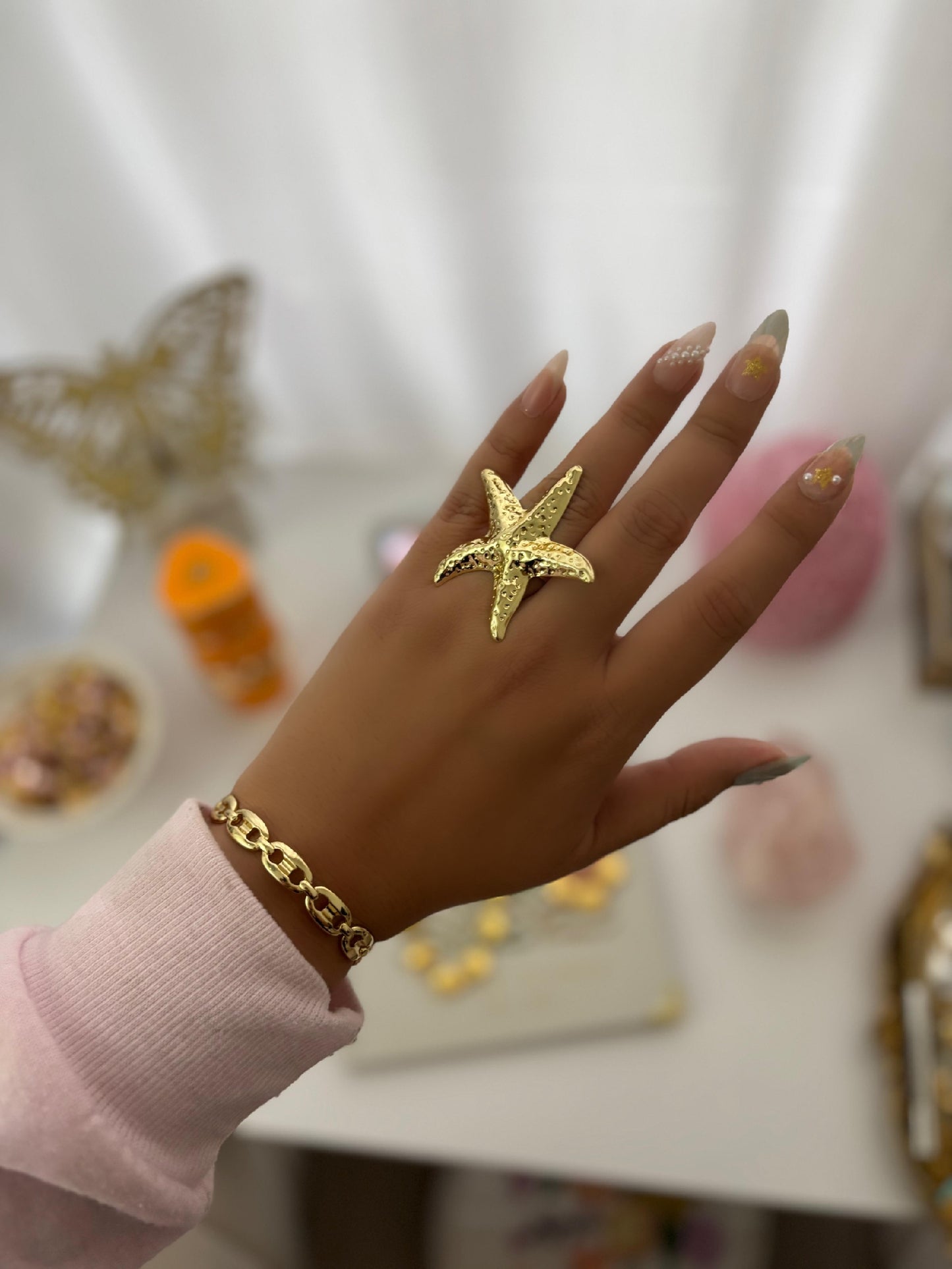 starfish Statement Ring