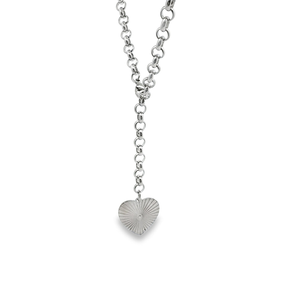 Mi amore heart necklace