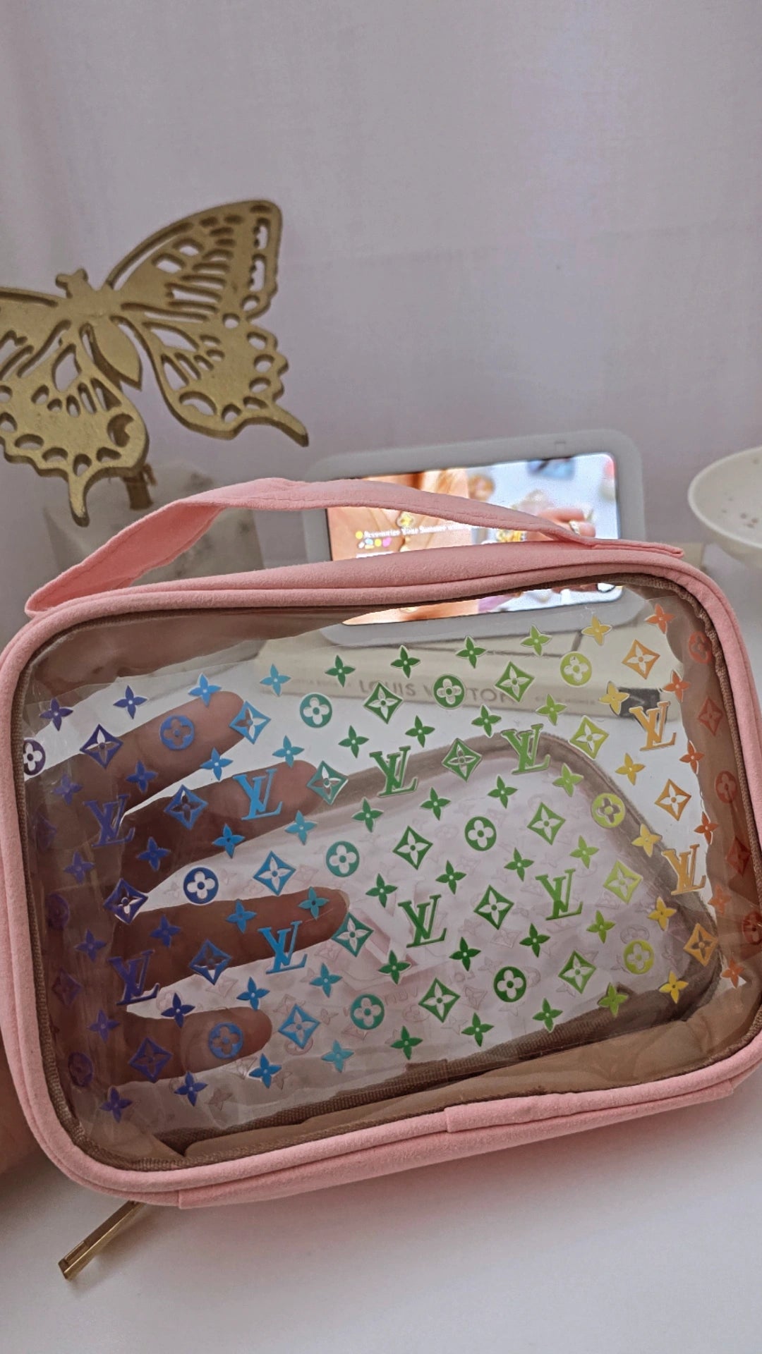 Elvee makeup travel bag
