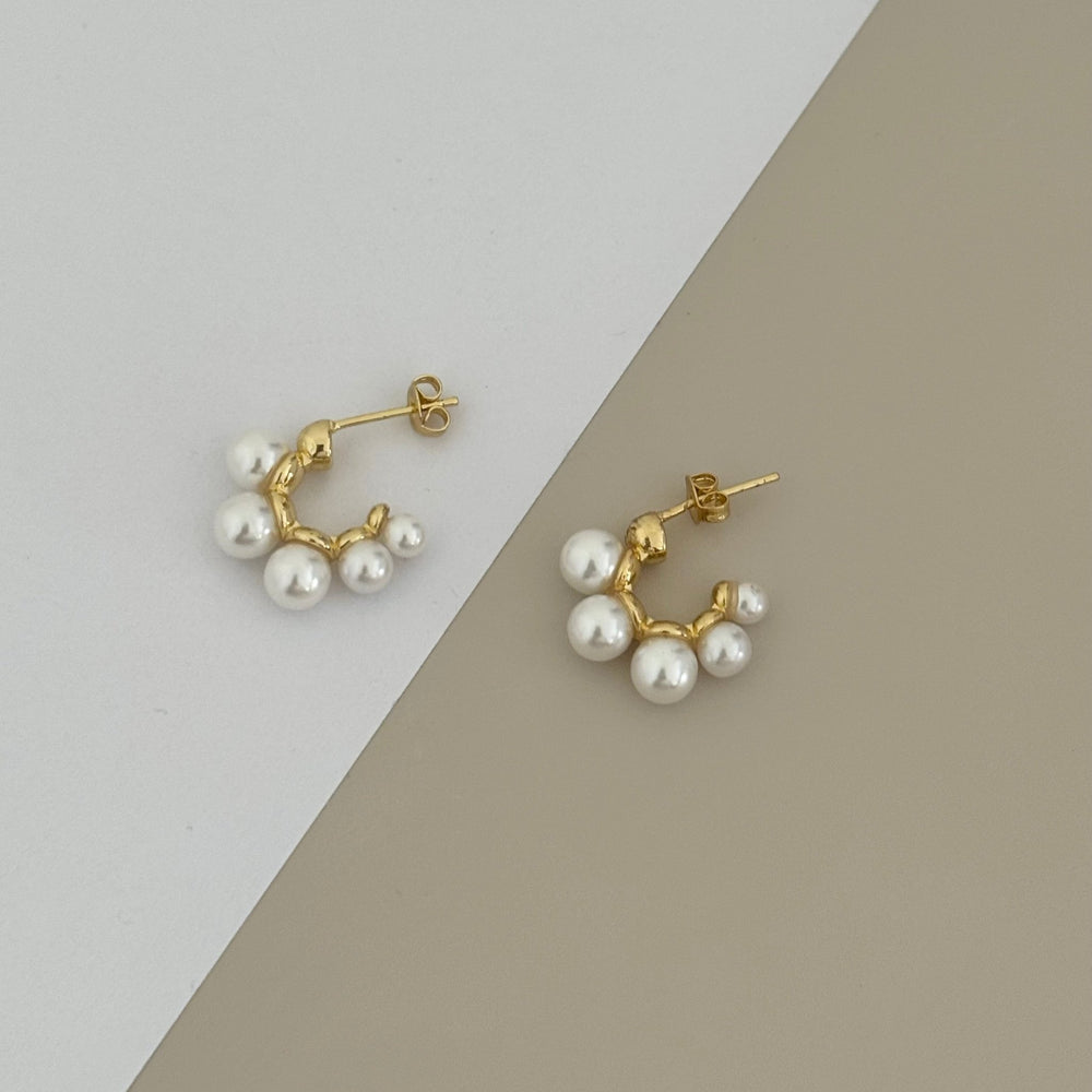 Big Pearl hoops