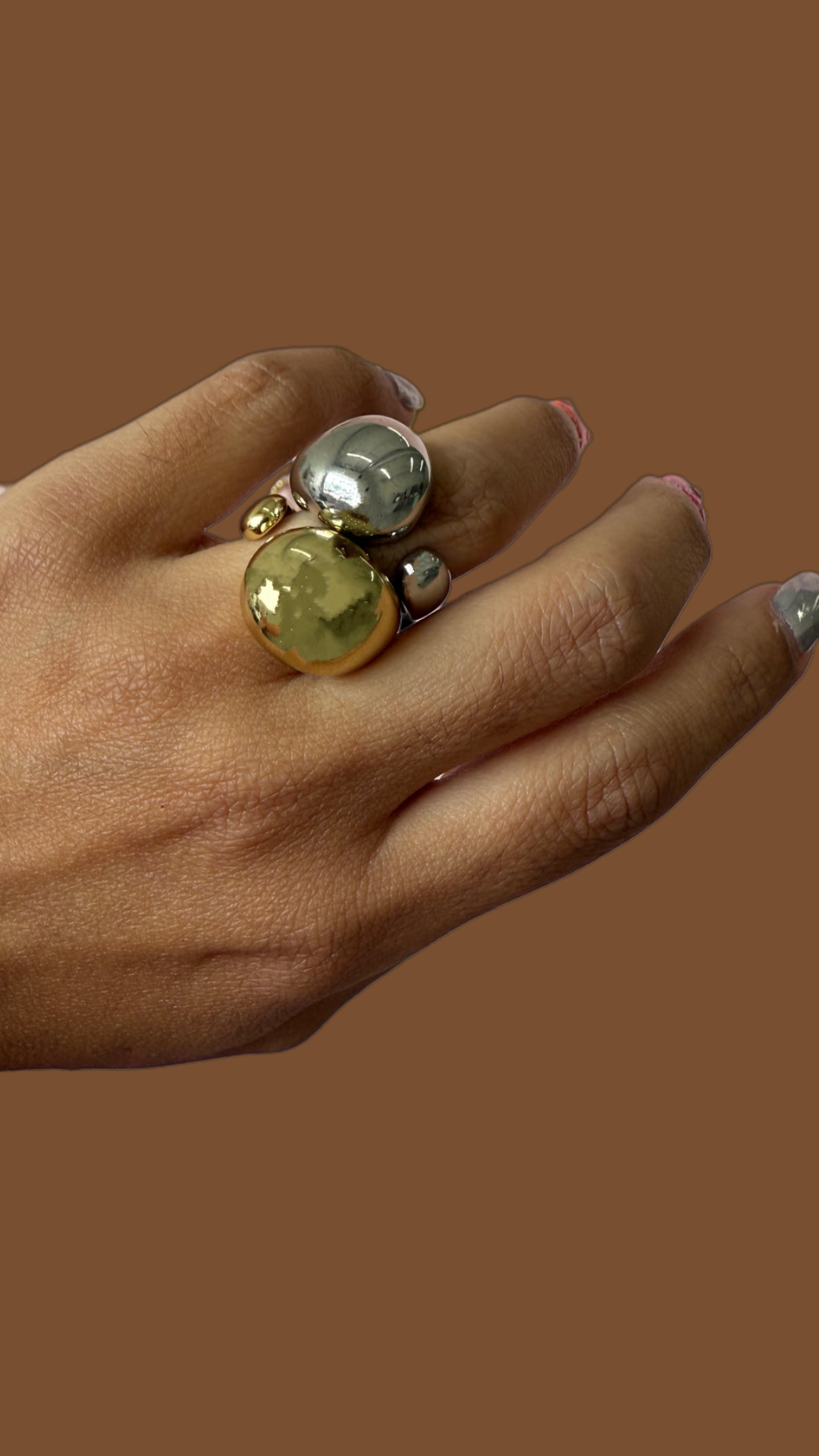 Chunky bold ring