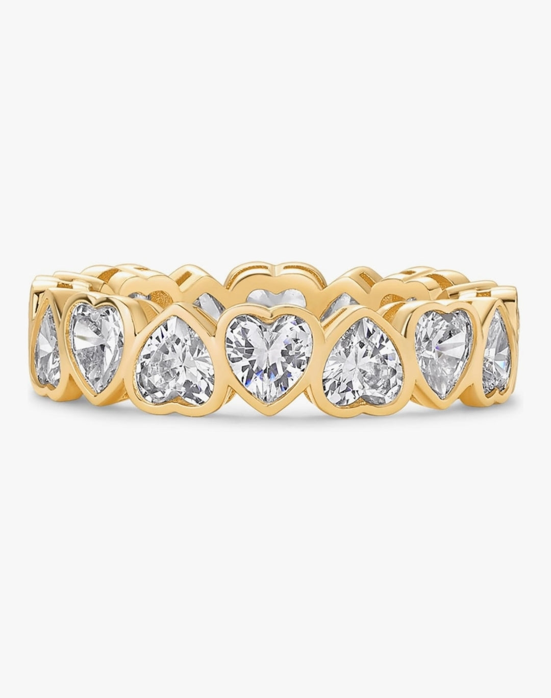 Heart eternity ring