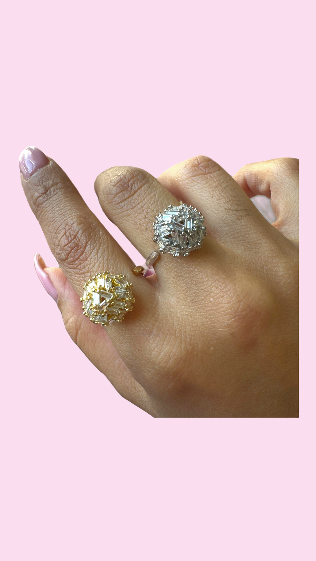 Crystal Ball ring