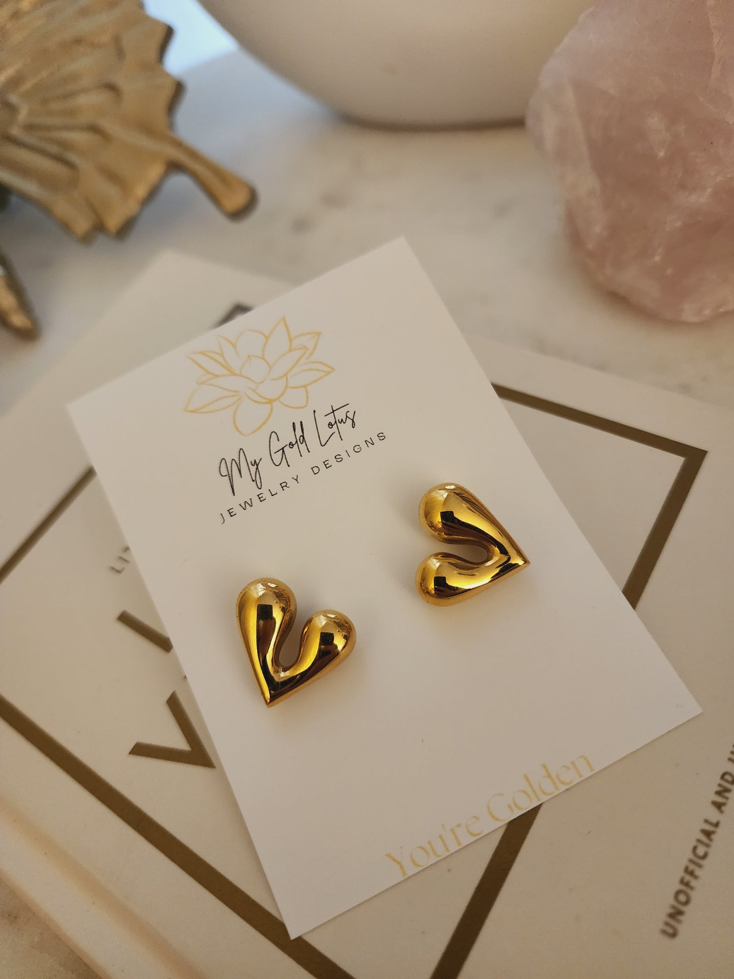 Lou Heart Earrings