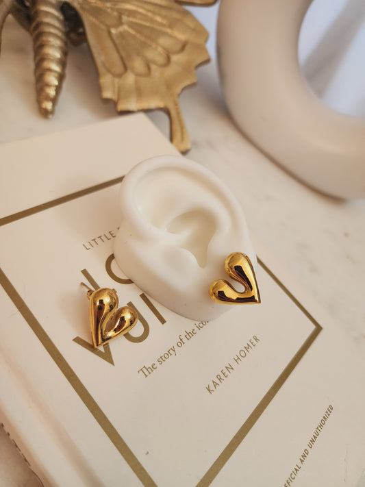 Lou Heart Earrings