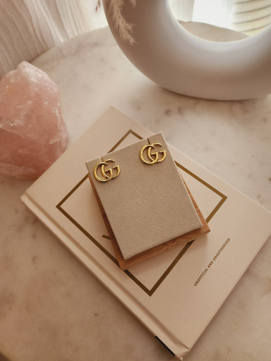 Guzzi Emblem  earrings