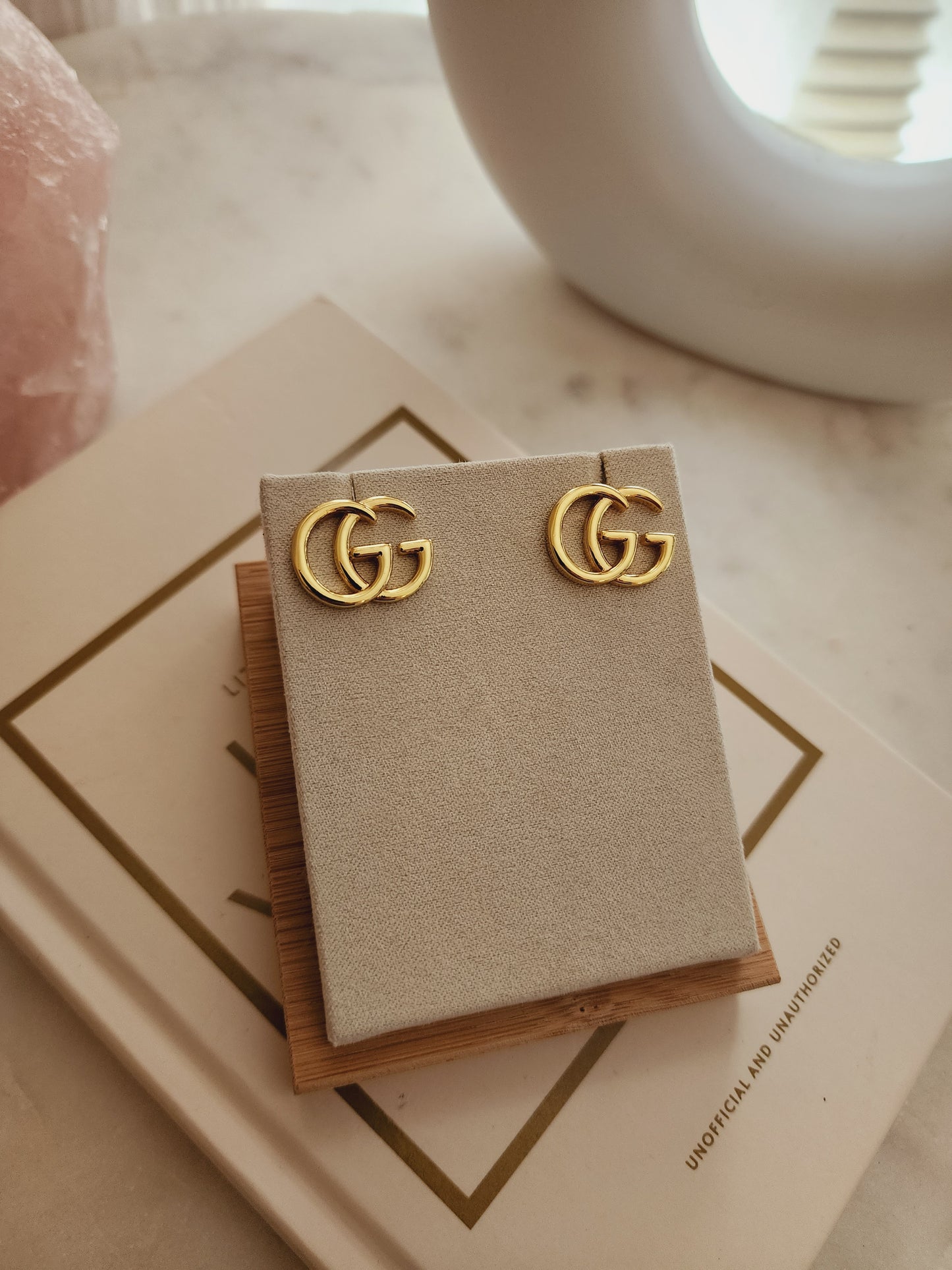 Guzzi Emblem  earrings