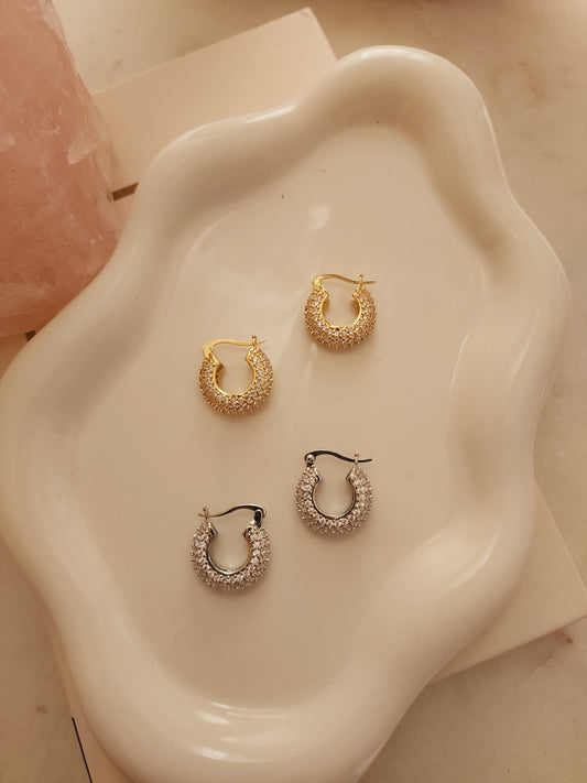 Bella crystal earrings