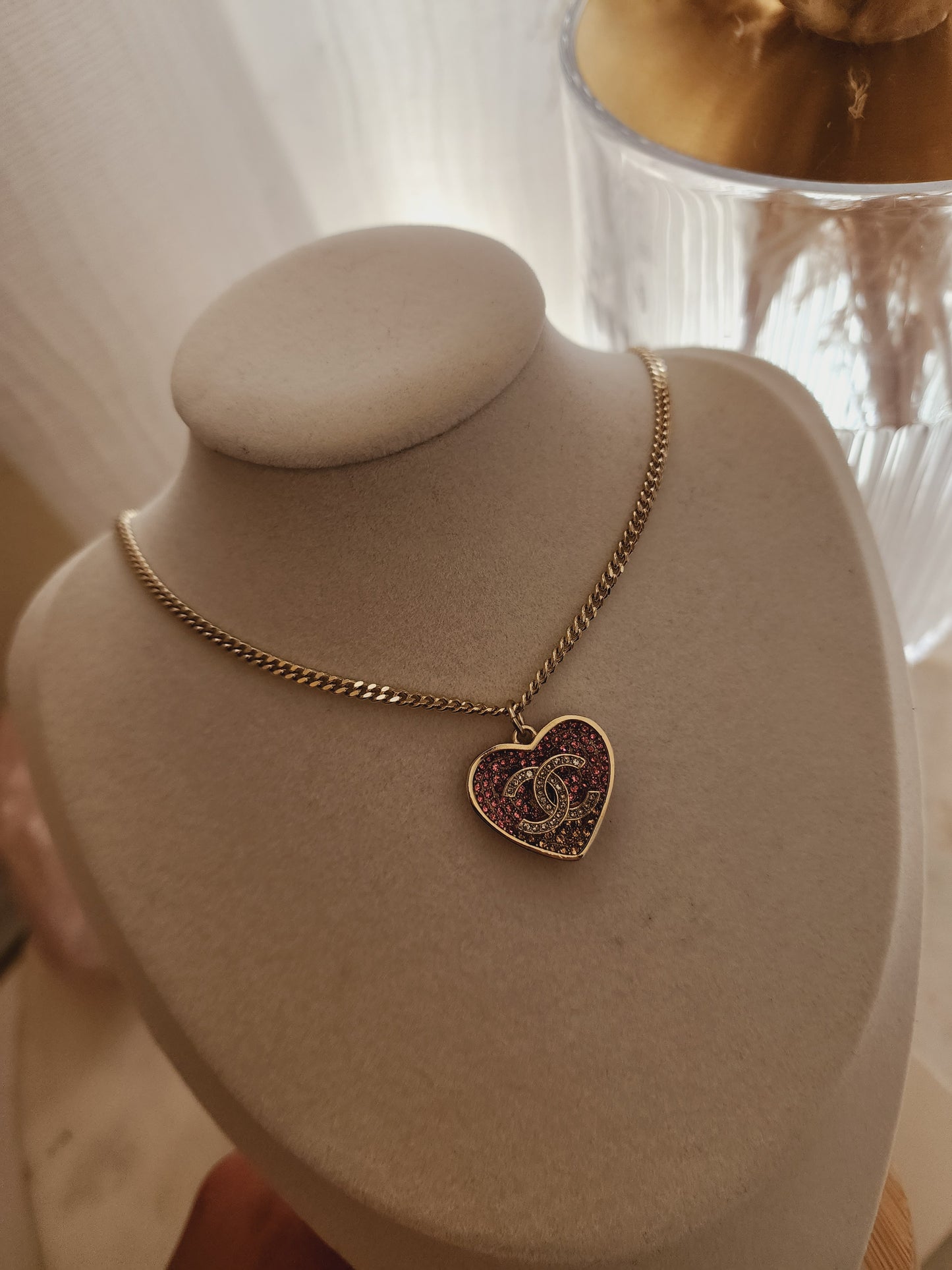 Coco heart necklace